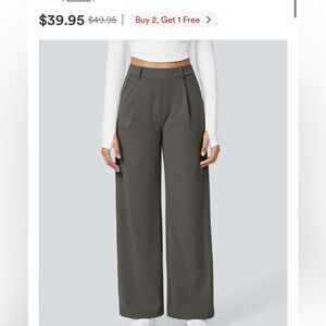 Halara work pants GREY